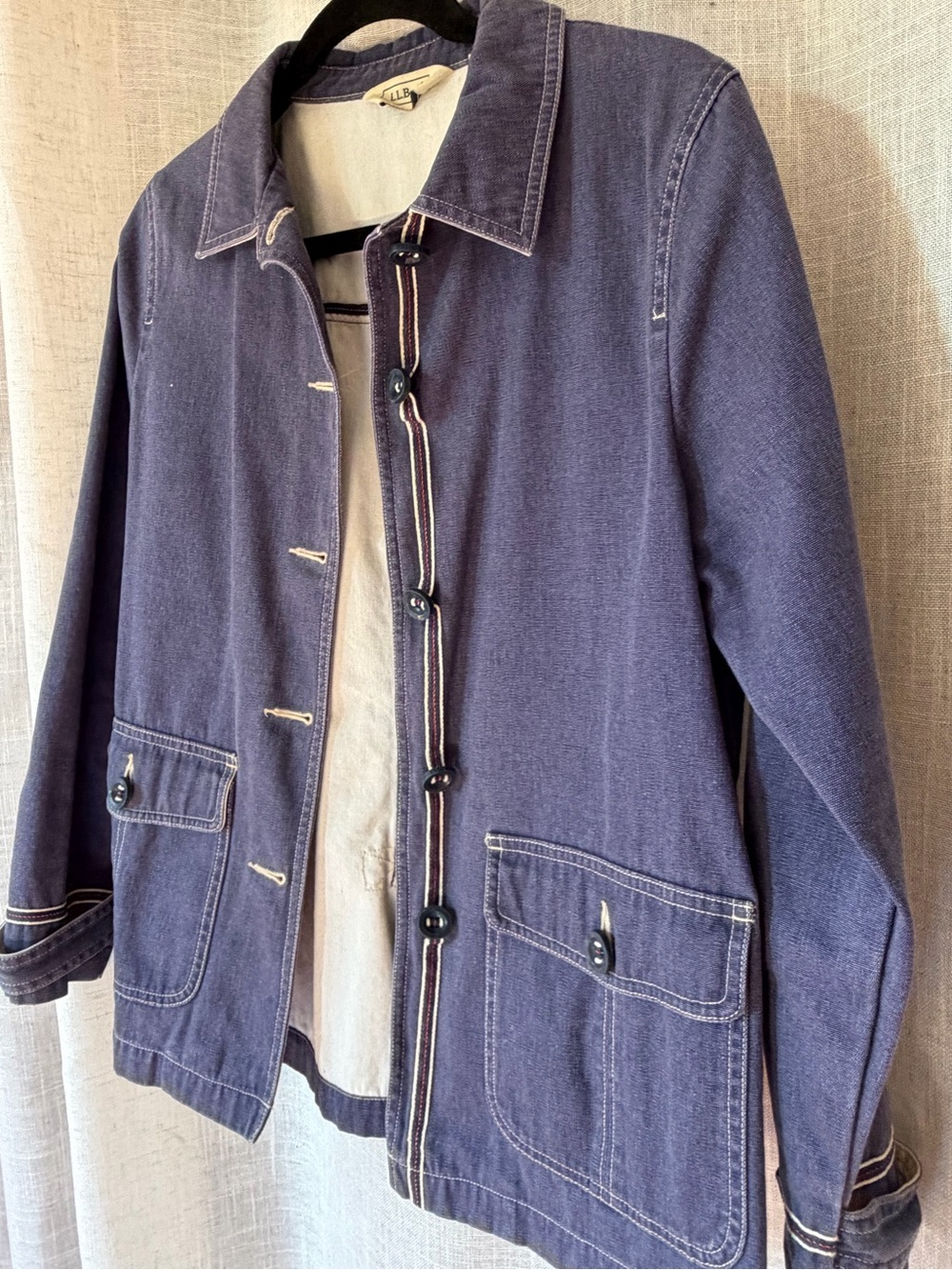 L.L. Bean Indigo Blue Women's Jean Jacket